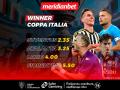 Copa Italia Winner: Μάχη στήθος με στήθος για τον τίτλο – Καταπληκτικές αποδόσεις μόνο στην Meridianbet!