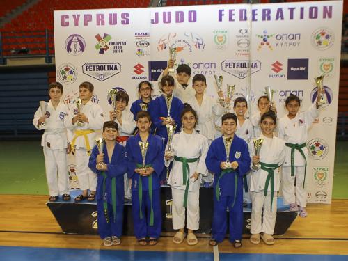 Εντυπωσιακό το Παγκύπριο Πρωτάθλημα Τζούντο Κ10 και Κ18 