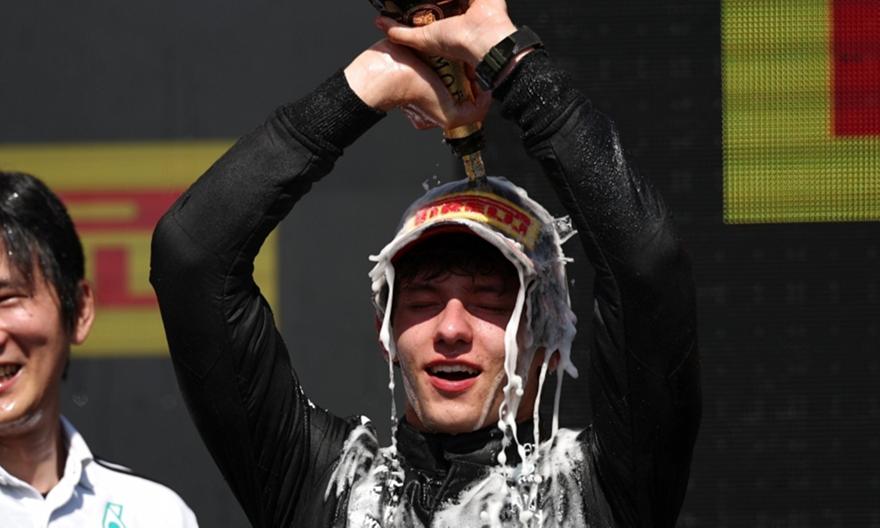 Αποφοίτησε μετά το παρθενικό του βάθρο στη F1!