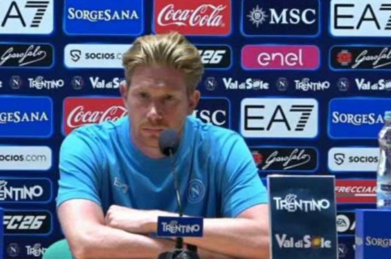 Ντε Μπρόινε: «Η Νάπολι ήταν το καλύτερο μέρος να έρθω»