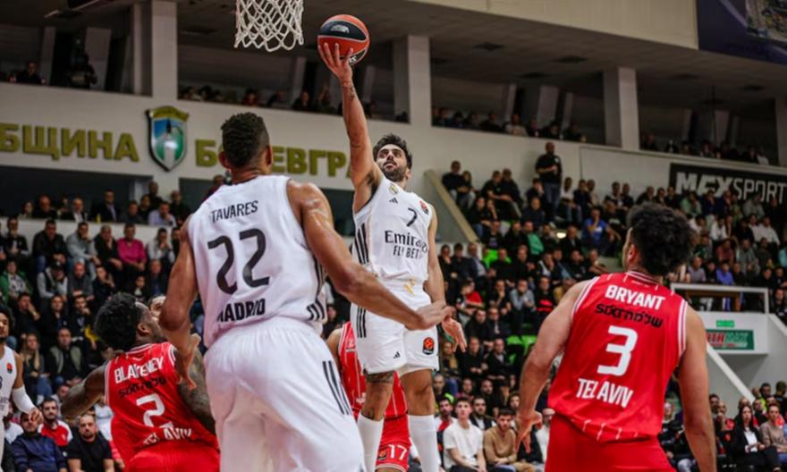 Πήρε το θρίλερ με τη Χάποελ Τελ Αβίβ και συνεχίζει την αναρρίχηση η Ρεάλ Μαδρίτης!