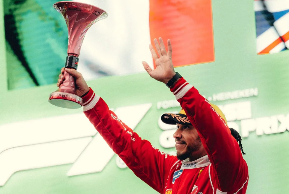 F1: Χάμιλτον για το πρώτο του βάθρο με τη Ferrari