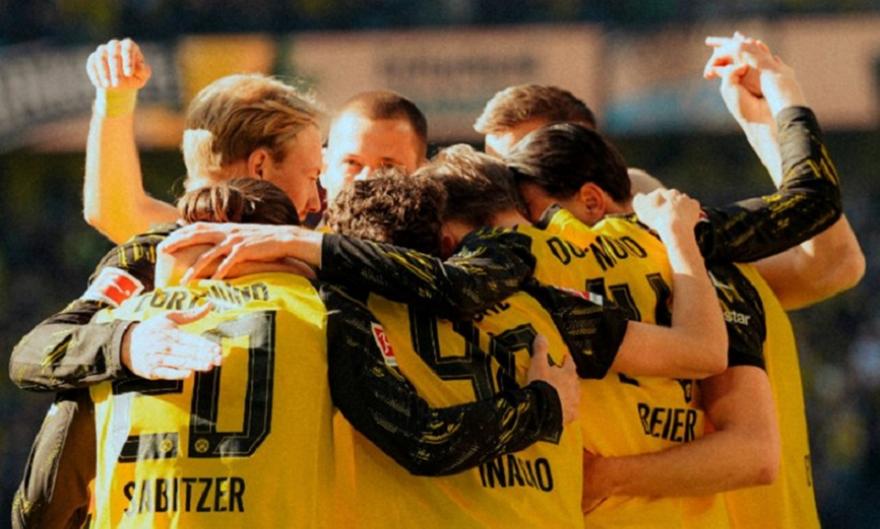 Η Ντόρτμουντ με τεσσάρα εξασφάλισε το Champions League