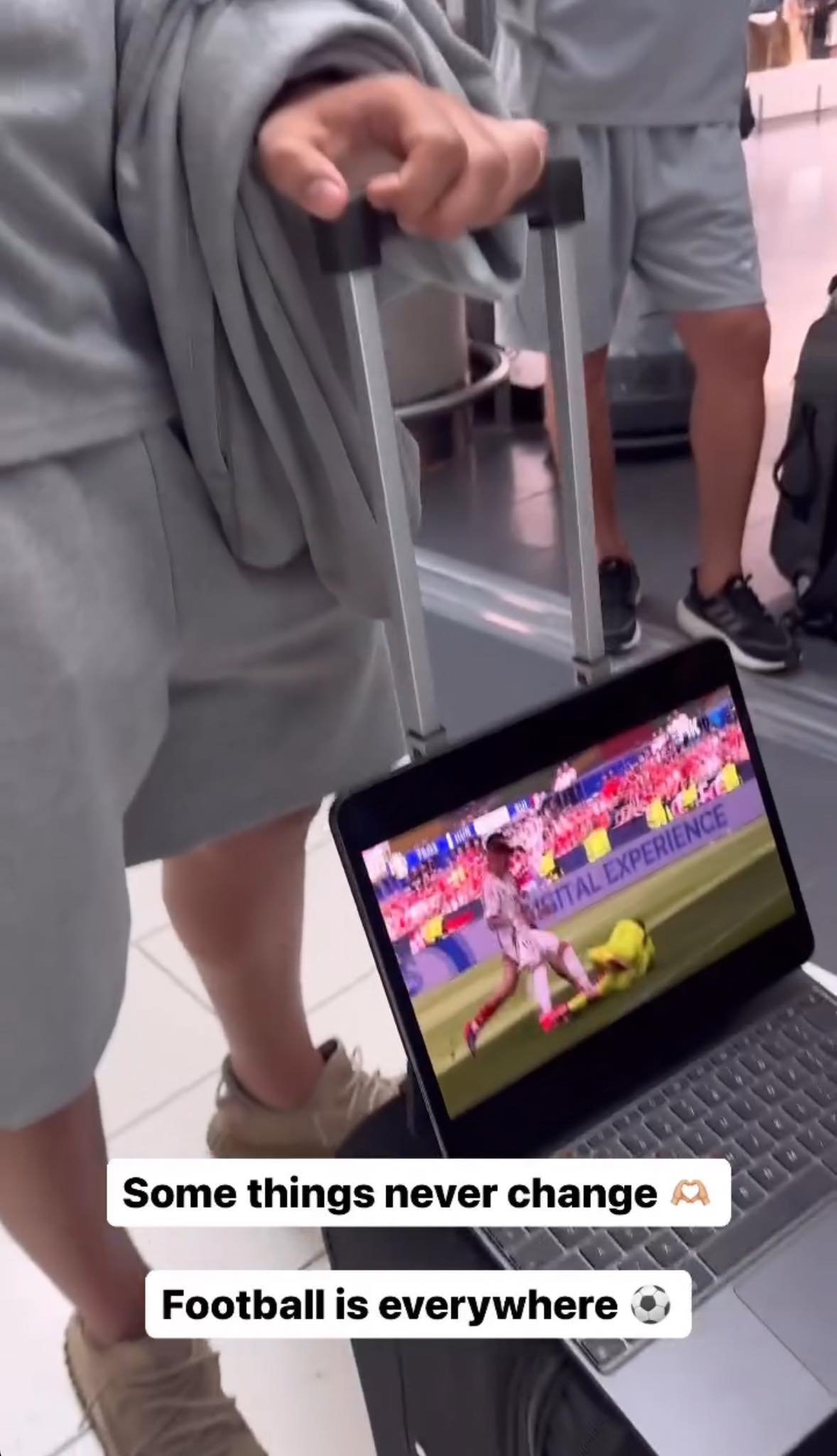 enter " "
