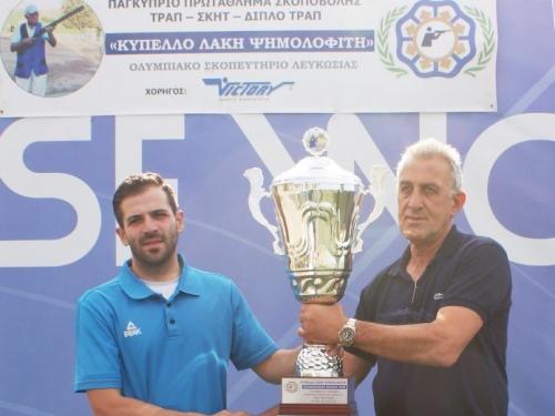 Ο Ανδρέας Μακρής κέρδισε  το “Κύπελλο Λάκη Ψημολοφίτη”
