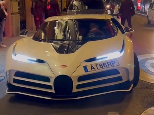 Ο Ρονάλντο προκάλεσε χαμό με την Bugatti των 8 εκατομμυρίων! (βίντεο)