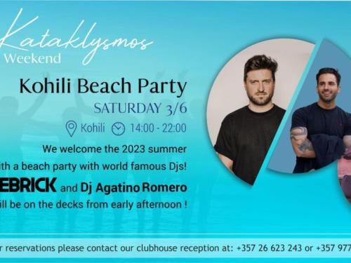 To Kohili Beach Lounge Bar του Cap St Georges Hotel & Resort υποδέχεται το Καλοκαίρι με ένα ξέφρενο Beach Party 