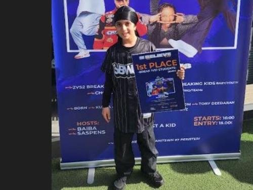 Κυπριακή επιτυχία στην Ελλάδα με τον 11χρονο Μιχάλη Τζιάμπο (Bboy Mike T)