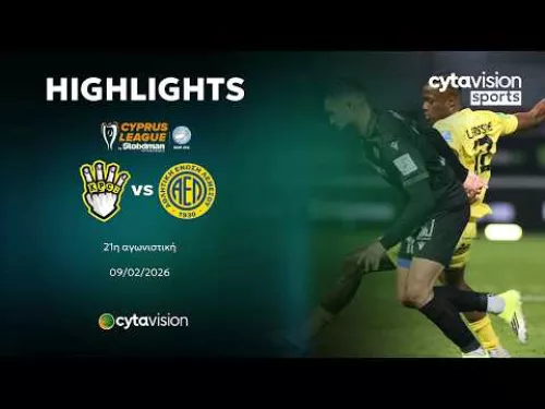 FREEDOM24 KRASAVA Ε.Ν.Y. - ΑΕΛ (3-0) 21η Αγωνιστική 09.02.2026