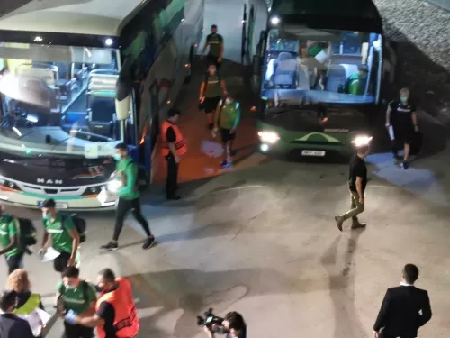 Άφιξη Ομονοίας στο ΓΣΠ για Καραμπάχ
