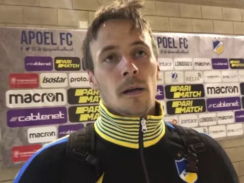 Mike Jensen APOEL SALAMINA