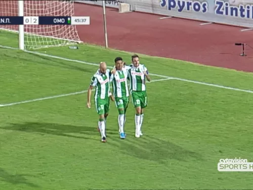 Ε.N.Π - ΟΜΟΝΟΙΑ 23/11/19 10η αγωνιστικη 0-2