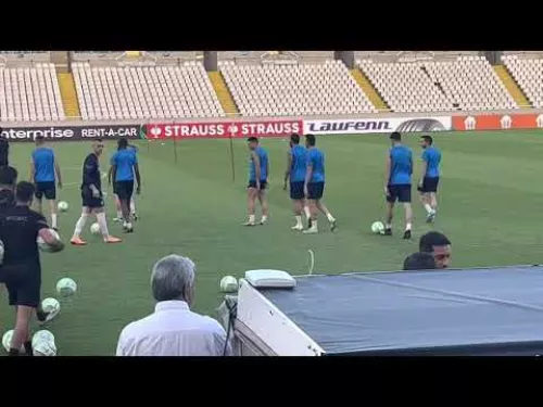 Προπόνηση Απόλλων ενόψει Ντνίπρο