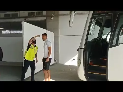 Άφιξη ΑΕΚ στην "ΑΡΕΝΑ" για το ματς με την ΠΑΕΕΚ