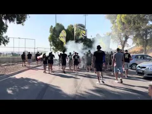 ΑΕΚτζήδες στην πρώτη προπόνηση