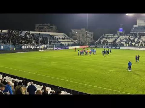 Ανόρθωση/ Πανηγυρικό παίκτες και κόσμος