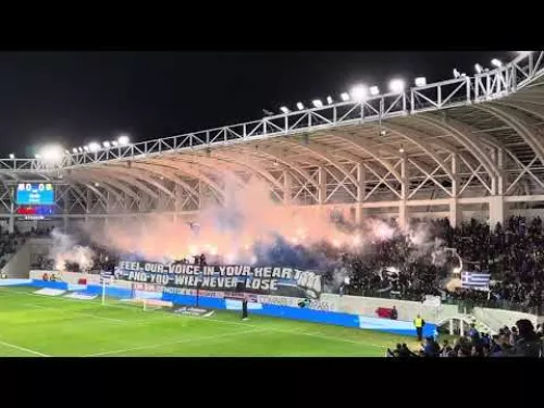 Εντυπωσιακό pyro show από τους Απολλωνίστες