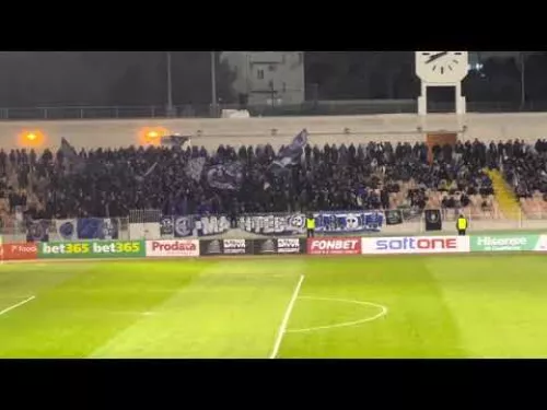 Μαχητές στον αγώνα Κυπέλλου με Ολυμπιακό