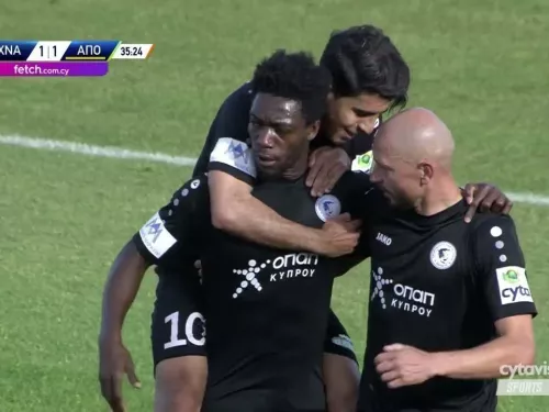 ΕΘΝΙΚΟΣ ΑΧΝΑΣ - ΑΠΟΕΛ (1-1) 8η Αγωνιστική Β φάση 25.04.2021