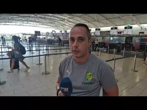 Δηλώσεις Κυριάκου Δημητρίου πριν την αναχώρηση για Νορβηγία