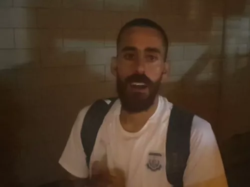 Χάμπος στο Kerkida, μετά την κατάκτηση του τίτλου