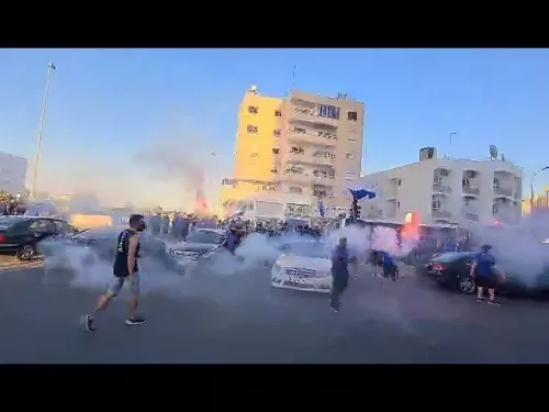 Μαχητές στο ξενοδοχείο πριν τον τελικό