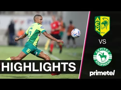 ΑΕΚ - ΑΚΡΙΤΑΣ ΧΛΩΡΑΚΑΣ 1-1 Highlights (10/02/2023)