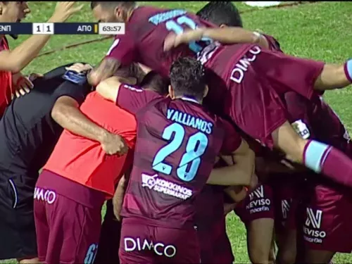 Ε.Ν.Π - ΑΠΟΕΛ 23/09/2019 4η αγωνιστική 2 - 3