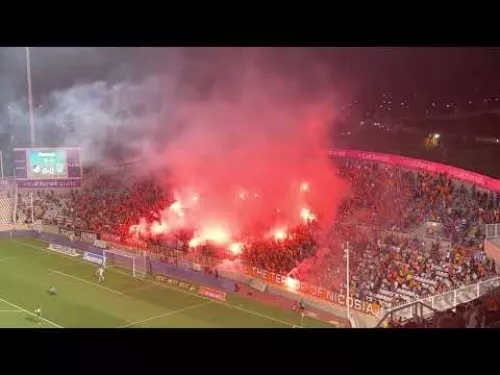 Pyro show ΑΠΟΕΛ στο ματς με ΑΕΛ
