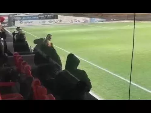 Αντίδραση Φανιέρου στο ακυρωθέν πέναλτι
