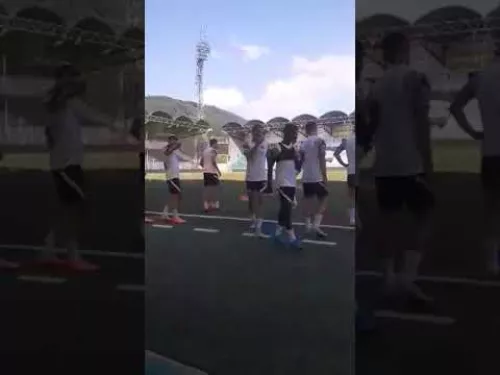 Προπόνηση Ζίλινα στην Σλοβακία