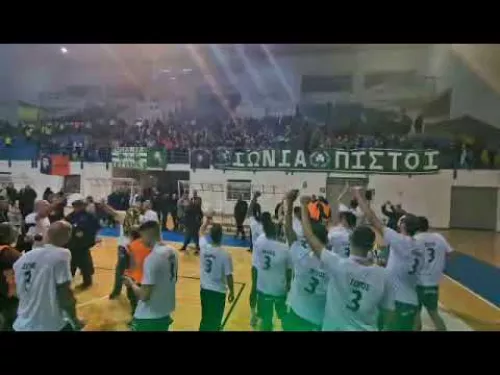 Ομόνοια πανηγυρικό- κύπελλο στην πετόσφαιρα