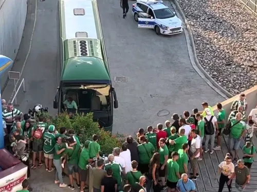 Υποδοχή αποστολής Ομόνοιας ενόψει Γάνδης