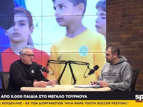 O Mάριος Κουδελλής στο News Room Sports