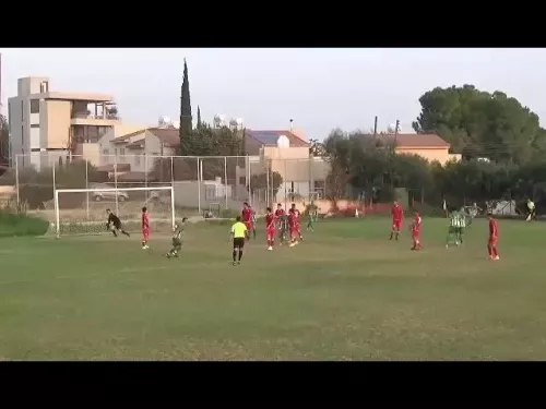 Γκολ Άρη Κ19 επί της Ομόνοιας