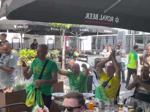 Αποθέωση στον Πρόεδρο