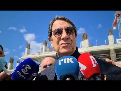 Ομιλία Προέδρου στην επίσκεψη στο Limassol Arena