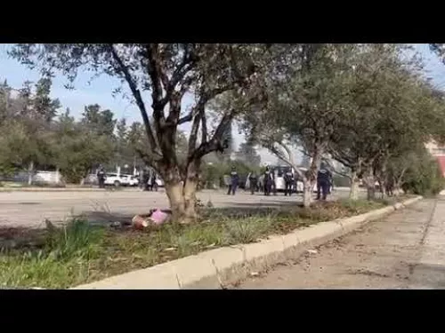 Ένταση έξω από το κλειστό