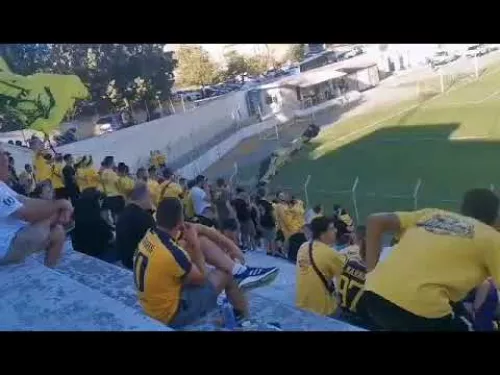 Οπαδοί ΑΕΛ στην Παρεκκλησιά