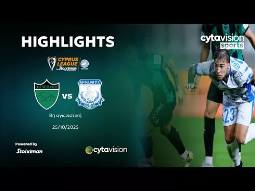 ΟΛΥΜΠΙΑΚΟΣ - ΑΠΟΛΛΩΝ (2-2) 8η Αγωνιστική 25.10.2025