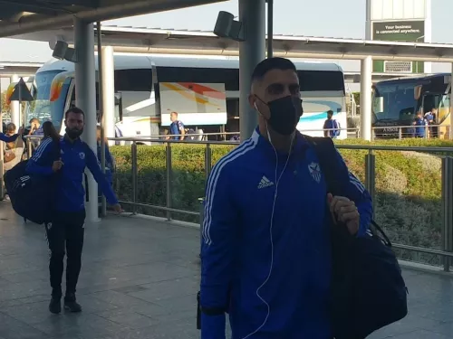 Άφιξη αποστολής ΑΝΟ αεροδρόμιο