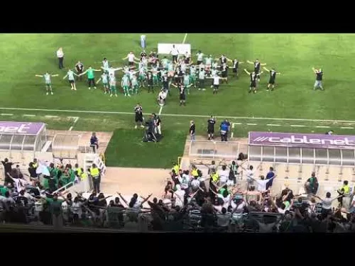 Άρης κόσμος παίκτες μετά το Super Cup
