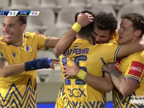 ΟΛΥΜΠΙΑΚΟΣ - ΑΠΟΕΛ 0 - 4  Φάση των 16 Κυπέλλου Κύπρου 2.02.2022