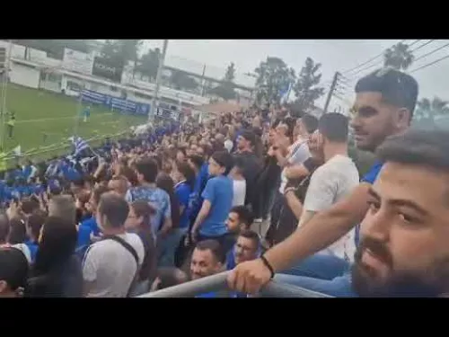 Χαμός μετά το γκολ του Αναστασίου στην Αραδίππου