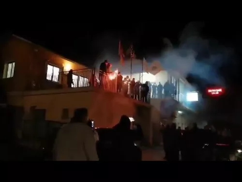 Πανηγυρισμοί ΑΕΚ Κανναβιών