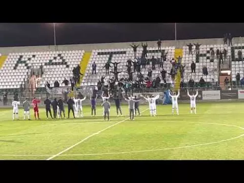 Πανηγυρισμοί Πάφου στην Περιστερώνα, αγώνας Κυπέλλου 4-1 τη Δόξα
