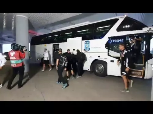 Άφιξη Κύπρου στην ΑΣΤΑΝΑ ΑΡΕΝΑ