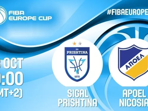 LIVE - Sigal Prishtina v Apoel Nicosia - FIBA Europe Cup 2019-20