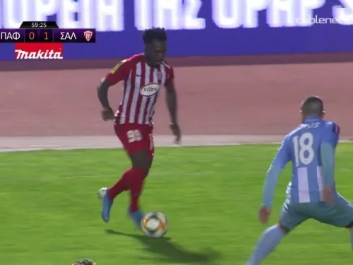 ΠΑΦΟΣ - ΝΕΑ ΣΑΛΑΜΙΝΑ 0-1  Highlights  (15/1/2020)