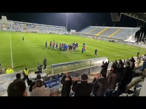 Πανηγύρια Εθνικού μετά την νίκη επί της Ένωσης 20/3/2021